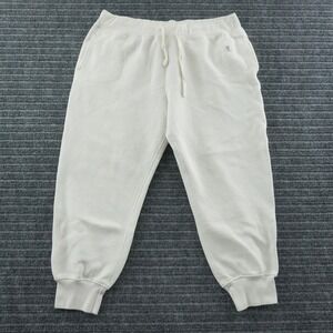 Champion x Todd Snyder Sweatpants Mens 2XL Cream Joggers Collaborative Logo